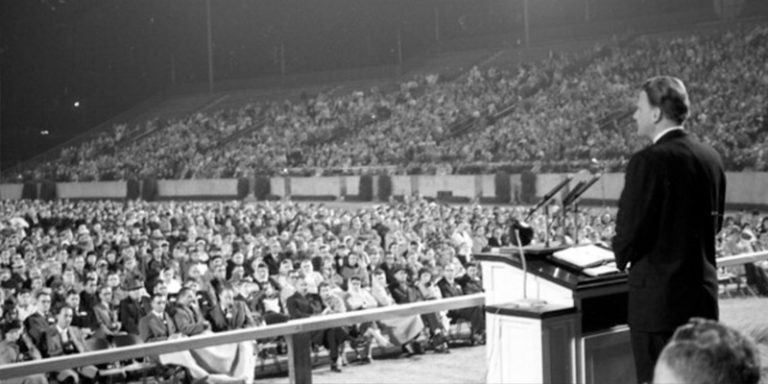 Billy Graham speaking in Florida